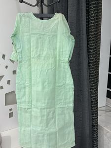 Beautifully Embroidered Mint Green Kurta Set