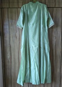 Pastel Green Floor Length Gown