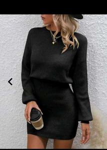 New Stylish Knit Bodycon Dress