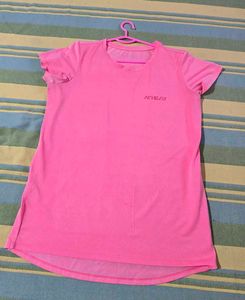 Pink Sports T-shirt