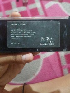 cheek a boo pallete with foundation