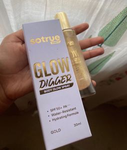 Glow Digger Body Spray ( shimmer )