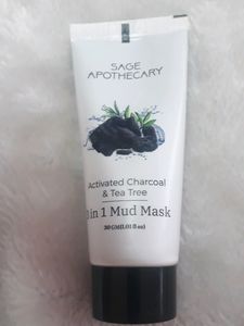 Sage Activated Charcoal 3 In 1 Mud Mask
