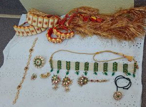 rajputi combo jewelry