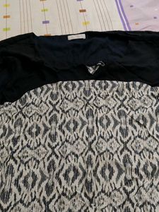 Chic Geometric Print Dress