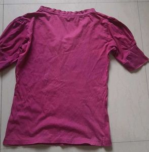 Stylish Purple Graphic T-Shirt