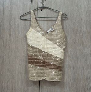 Sequin Tank Top