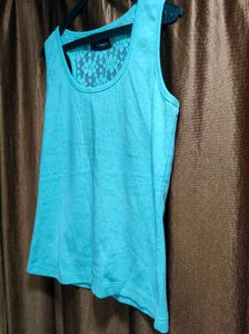 New Cloth Theory Cyan Tank Top