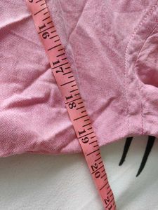 Men's Pink Zara Man Long Sleeve Shirt refer descr