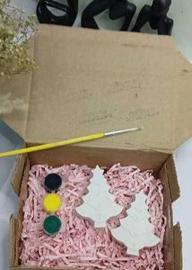 DIY Christmas Tree colouring Craft Kit