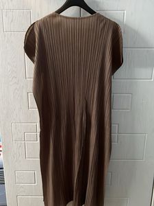 🧉✨Premium quality Strechable brown maxi
