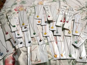 Assorted Butterfly Necklaces 10 pcs