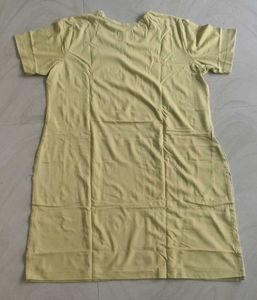 Cute Green T-Shirt Dress