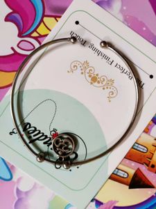 Om Symbol Bangle Bracelet
