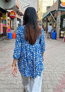 Zara Floral Print Mini Dress