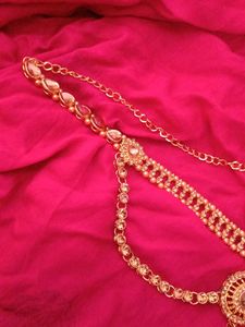 Gold Plated Kundan Kamarbandh