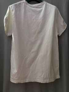 Follow Your Heart Bewakoof Oversized White Tshirt