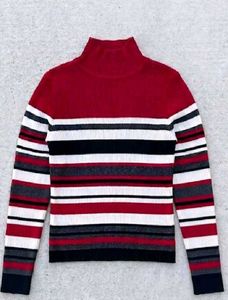Chic Ribbed Turtleneck Sweater