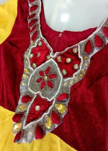ANARKALI WITH DUPATTA 💛