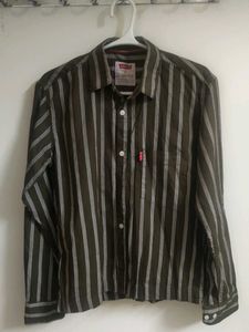 Men's Levi's Striped Button-Down Shirt