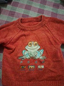 Cute Frog Sweater