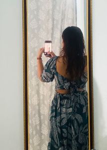 Floral Print Midi Dress