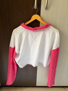 Cute Cropped Baseball Tee