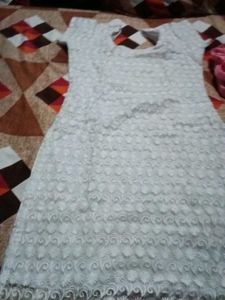 Elegant White Embroidered Blouse