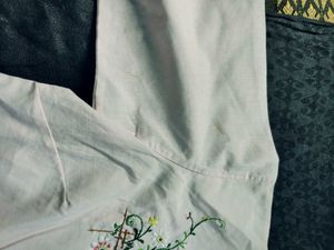 cheongsam embroidered top