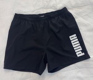 Puma Black Shorts men's women's both