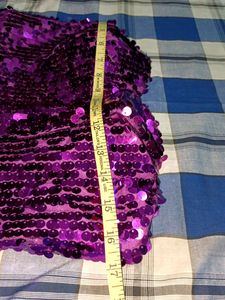 Celebrity Sequin Party Dress Mini Purple 💜