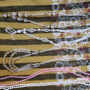 Elegant Beaded Necklaces Set