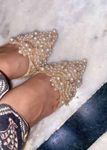 Embellished Pointed Toe heels