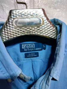 Polo Ralph Lauren Blue Button-Up Shirt