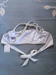CK White Bikini Set