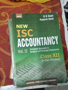 New ISC Accountancy Vol. II