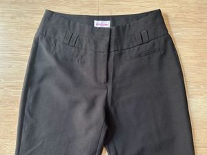 New Classic Black Wide-Leg Trousers