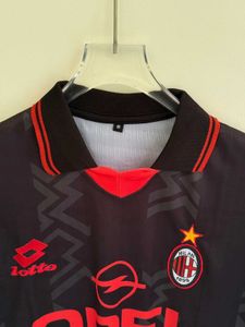 MALDINI AC MILAN 2006/07 AWAY KIT POLO FIVE SLEEV