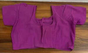 Purple Cotton Blouse