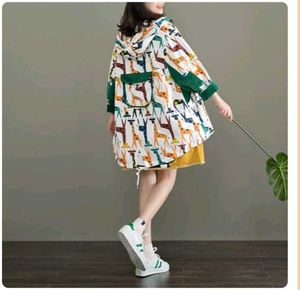 Cute Giraffe reversible jacket