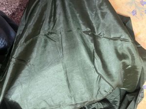 Olive Green Embroidered Salwar Kameez