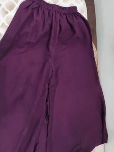 Elegant Purple Long Sleeve Dress