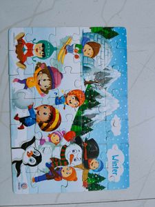 Indian season puzzle set of 4