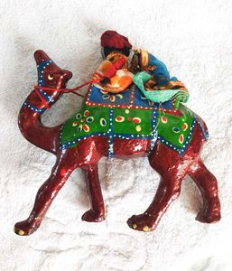 Folkloric Camel Figurine