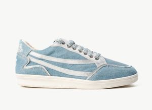 Stylish Silver Sneakers denim gully labs
