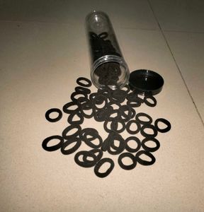Black Hair Ties - Aromatic Handmade