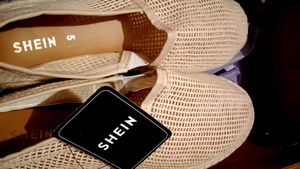 SHEIN Woven Espadrille Flats