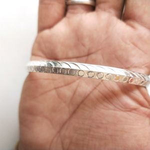 Pure Silver Panjabi Sardar Kada Size 2/14(31.53gm)