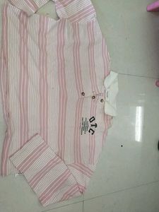 Striped Polo Top