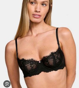 Black Lace Bra
